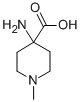 4-Amino-1-methyl-4-piperidinecarboxylic acid Structure,15580-66-2Structure