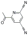 2,4-Pyridinedicarbonitrile, 6-acetyl-(9ci) Structure,155806-76-1Structure