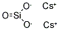 Cesium silicate (meta) Structure,15586-77-3Structure