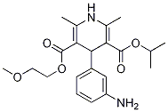 Isopropyl 4-(3-aminophenyl)-1,4-dihydro-5-(2-methoxyethoxycarbonyl)-2,6-dimethylpyridine-3-carboxylate Structure,155861-24-8Structure