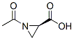 2-Aziridinecarboxylicacid,1-acetyl-,(r)-(9ci) Structure,155904-71-5Structure