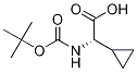 Boc-L-Cyclopropylglycine Structure,155976-13-9Structure