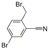 5-Bromo-2-(bromomethyl)benzonitrile Structure,156001-53-5Structure