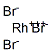 Rhodium tribromide Structure,15608-29-4Structure