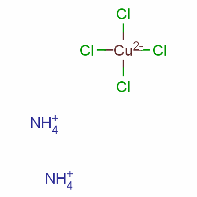 Ammonium chlorocuprate(ii) pure Structure,15610-76-1Structure