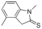 2H-indole-2-thione, 1,3-dihydro-1,4-dimethyl- Structure,156136-53-7Structure