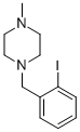 1-(2-Iodobenzyl)-4-methylpiperazine Structure,156333-97-0Structure