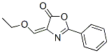 4-Ethoxymethylene-2-phenyl-2-oxazolin-5-one Structure,15646-46-5Structure