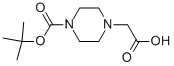 4-Boc-1-piperazineacetic acid Structure,156478-71-6Structure