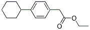 2-(4-Cyclohexylphenyl)acetic acid ethyl ester Structure,15649-06-6Structure