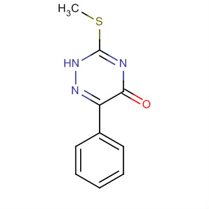 3-(Methylthio)-6-phenyl-1,2,4-triazin-5(2h)-one Structure,1566-37-6Structure