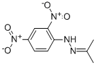 Acetone2,4-dinitrophenylhydrazone Structure,1567-89-1Structure