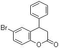 6-Bromo-4-phenylchroman-2-one Structure,156755-23-6Structure