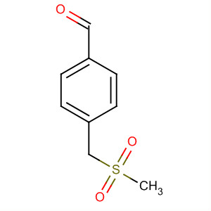 4-[(Methylsulfonyl)methyl]benzaldehyde Structure,156867-56-0Structure