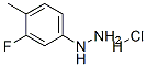 3-Fluoro-4-methylphenylhydrazine hydrochloride Structure,156941-64-9Structure