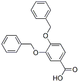 3,4-Bis(benzyloxy)benzoic acid Structure,1570-05-4Structure