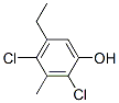 2,4-Dichloro-5-ethyl-3-methylphenol Structure,1570-75-8Structure