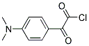 Benzeneacetyl chloride, 4-(dimethylamino)-alpha-oxo-(9ci) Structure,157119-18-1Structure