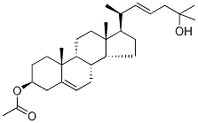 22-Dehydro 25-hydroxy cholesterol 3-acetate Structure,157171-88-5Structure