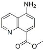 8-Quinolinecarboxylicacid,5-amino-,methylester(9ci) Structure,157252-33-0Structure