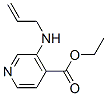 4-Pyridinecarboxylicacid,3-(2-propenylamino)-,ethylester(9ci) Structure,157361-40-5Structure