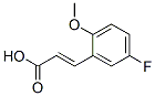 5-Fluoro-2-methoxycinnamic acid Structure,157518-45-1Structure