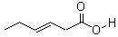 trans-3-Hexenoic acid Structure,1577-18-0Structure