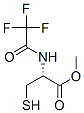 Methyl n-(trifluoroacetyl)-l-cysteinate Structure,1577-62-4Structure