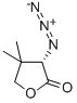 (S)-3-Azido-4,4-dimethyldihydrofuran-2(3H)-one Structure,157717-58-3Structure