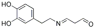 Propanal, 3-[[2-(3,4-dihydroxyphenyl)ethyl]imino]-(9ci) Structure,157739-19-0Structure