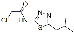 2-Chloro-n-(5-isobutyl-[1,3,4]thiadiazol-2-yl)-acetamide Structure,15777-46-5Structure