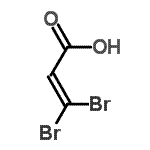 3,3-Dibromopropenoic acid Structure,1578-21-8Structure