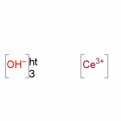 Cerium trihydroxide Structure,15785-09-8Structure