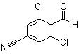 3,5-Dichloro-4-formylbenzonitrile Structure,157870-18-3Structure