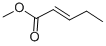 Methyl trans-2-pentenoate Structure,15790-88-2Structure