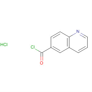 6-Quinolinecarbonyl chloride hydrochloride Structure,158000-98-7Structure