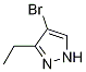 4-Bromo-3-ethyl-1h-pyrazole Structure,15802-79-6Structure