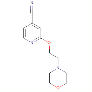 2-(2-Morpholinoethoxy)isonicotinonitrile Structure,158020-95-2Structure