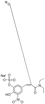 Cis-entacapone-3’-sulfate sodium salt Structure,158069-74-0Structure