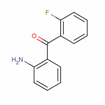 (2-Aminophenyl)-(2-fluorophenyl)methanone Structure,1581-13-1Structure