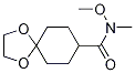 N-methoxy-n-methyl-1,4-dioxaspiro<4.5>decane-8-carboxamide Structure,158243-48-2Structure