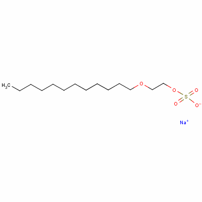 Sodium 2-(dodecyloxy)ethyl sulphate Structure,15826-16-1Structure