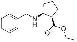 Cis-ethyl 2-(benzylamino)cyclopentanecarboxylate Structure,158262-07-8Structure