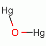 Mercurous oxide，black Structure,15829-53-5Structure