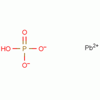 Lead hydrogenorthophosphate Structure,15845-52-0Structure