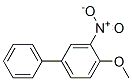 4-Methoxy-3-nitrobiphenyl Structure,15854-73-6Structure