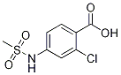 2-Chloro-4-[(methylsulfonyl)amino]benzoic acid Structure,158579-73-8Structure