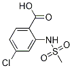 4-Chloro-2-[(methylsulfonyl)amino]benzoic acid Structure,158579-89-6Structure