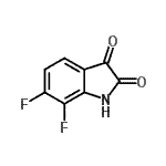 1H-Indole-2,3-dione, 6,7-difluoro- Structure,158580-95-1Structure