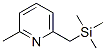 2-Methyl-6-[(trimethylsilyl)methyl]pyridine Structure,158588-04-6Structure